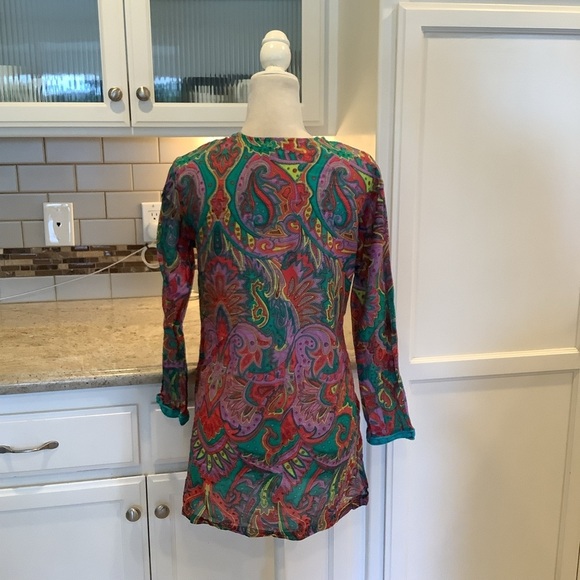 OndadeMar Colorful Swim Coverup with Embroidery - Picture 6 of 7